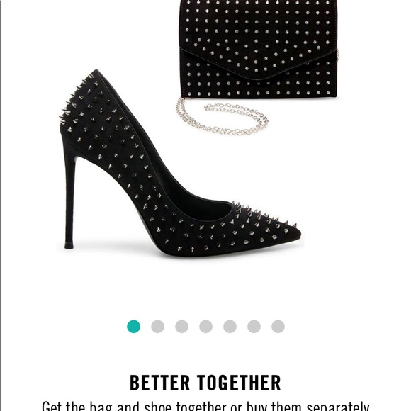 Steve Madden Shoes - Steve Madden spike heels + matching clutch